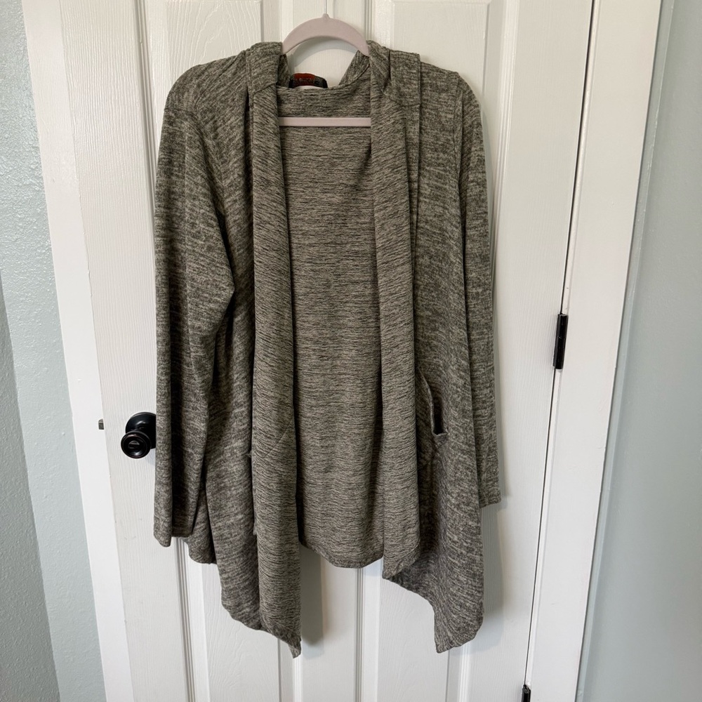 Renee C Hooded Cardigan 1XL